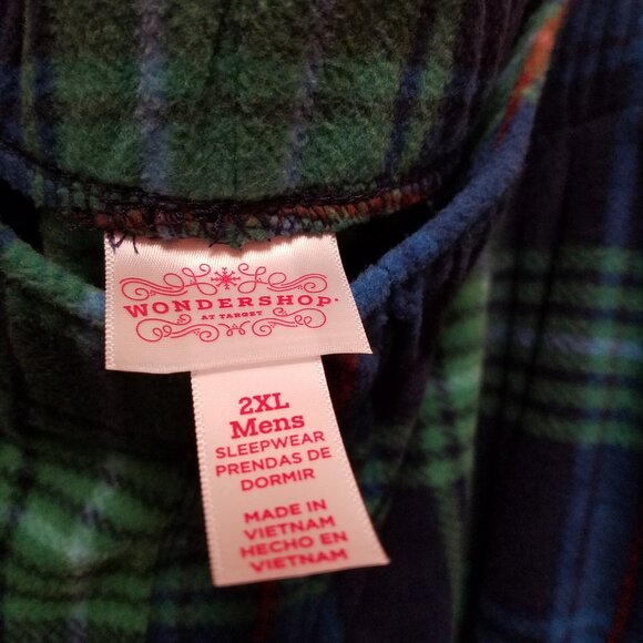 NWT Men's Plaid Pajama Pants - Picture 3 of 3